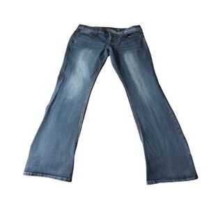 Express Stella Regular Bootcut Jeans Womens Size 12R Medium Wash Denim